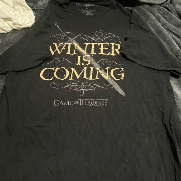 Game of thrones tv show hbo show shirt winter is coming - Picture 2 of 3